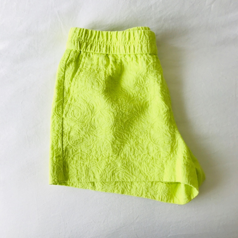 Yellow J. Crew Shorts